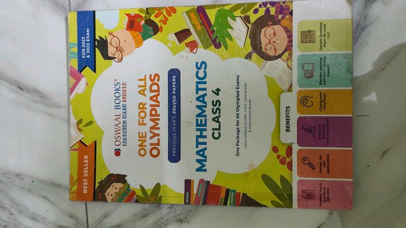 Oswaal Books Mathematics Class 4 Olympiads