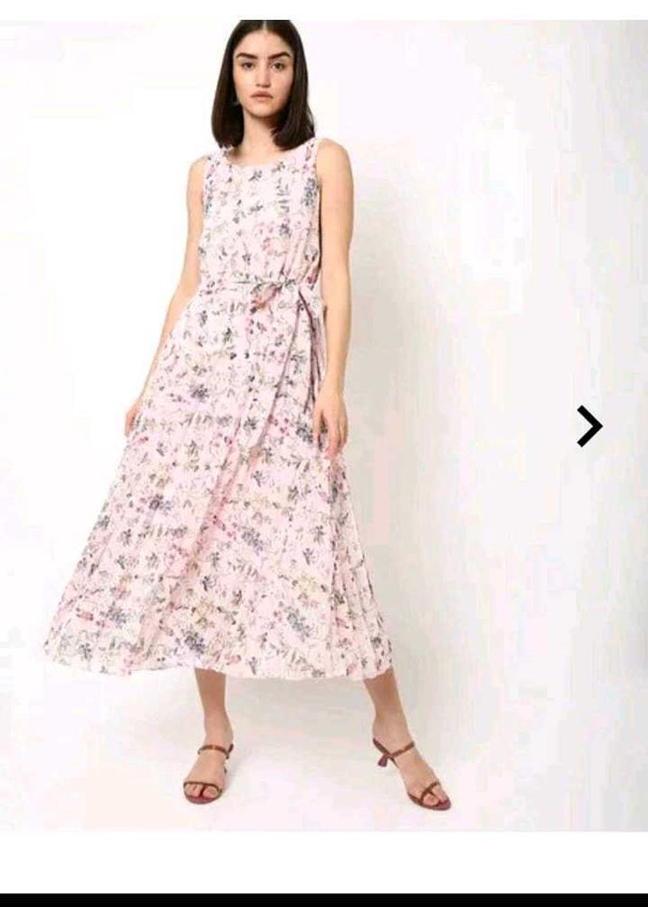 Floral Print Maxi Dress