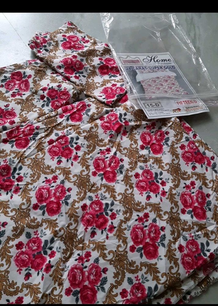 Vintage Floral Bed Sheet Set