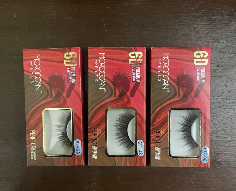 Eyelashes Stick On New