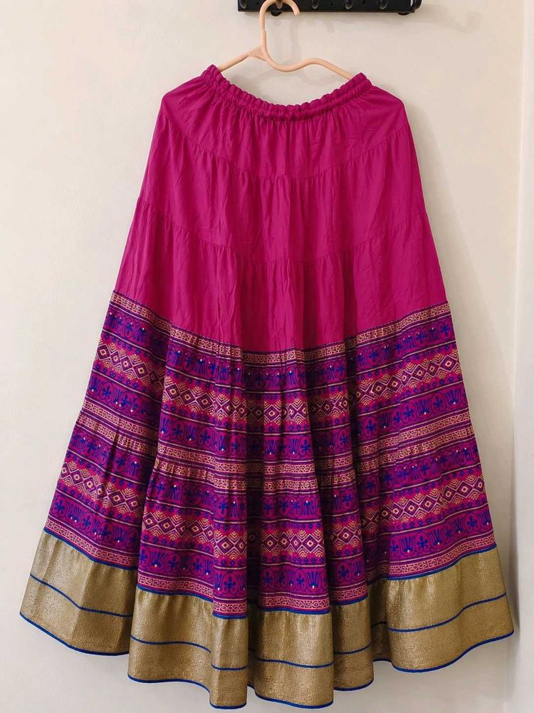 Heavy Cotton Festive Skirt