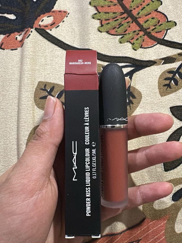 MAC Powder Kiss Liquid Lipcolour Marrakesh-Mere