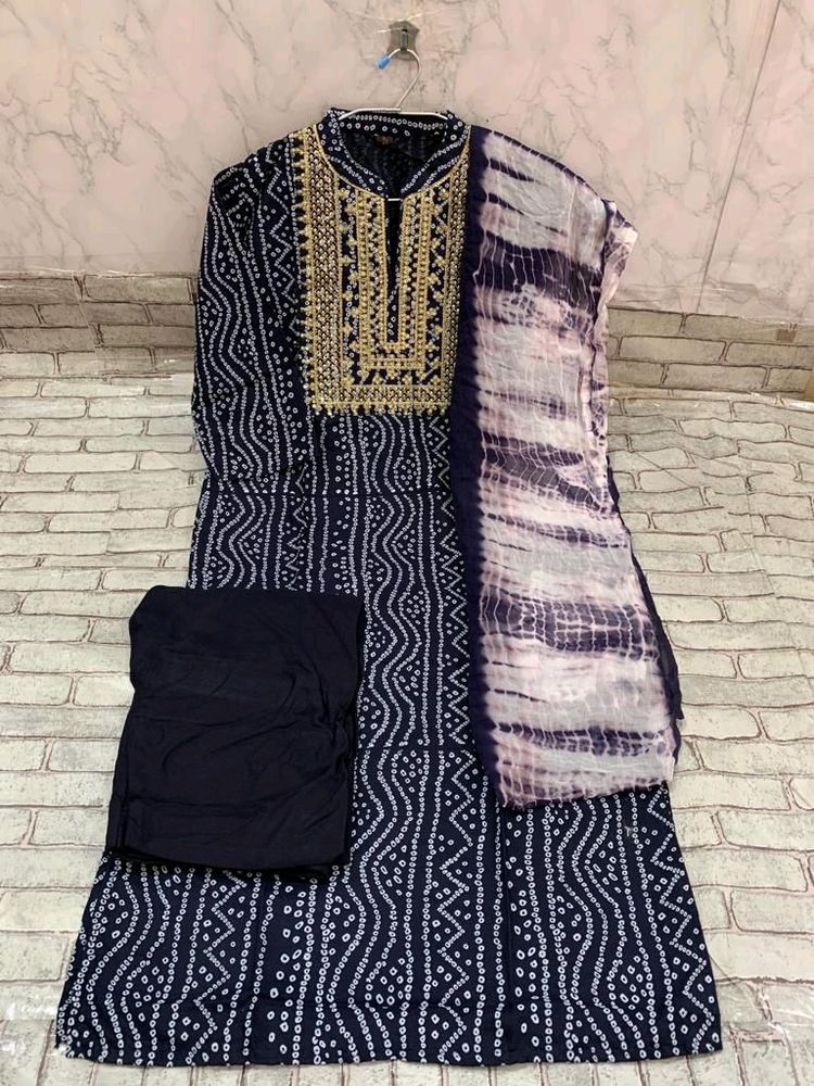 kurti Pant duptta sett.  aj