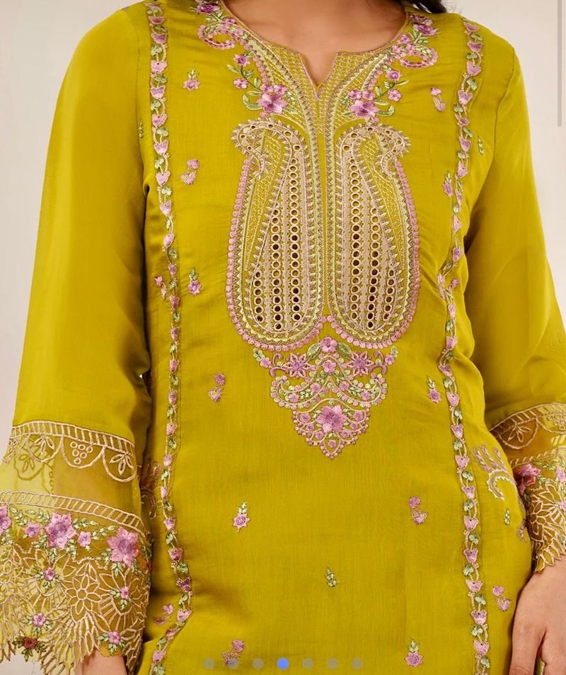 Embroidered Kurta Set