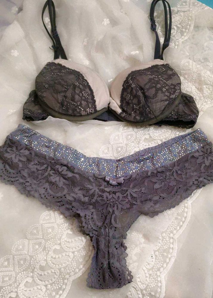 Lace H&amp;m bra with brief 👍