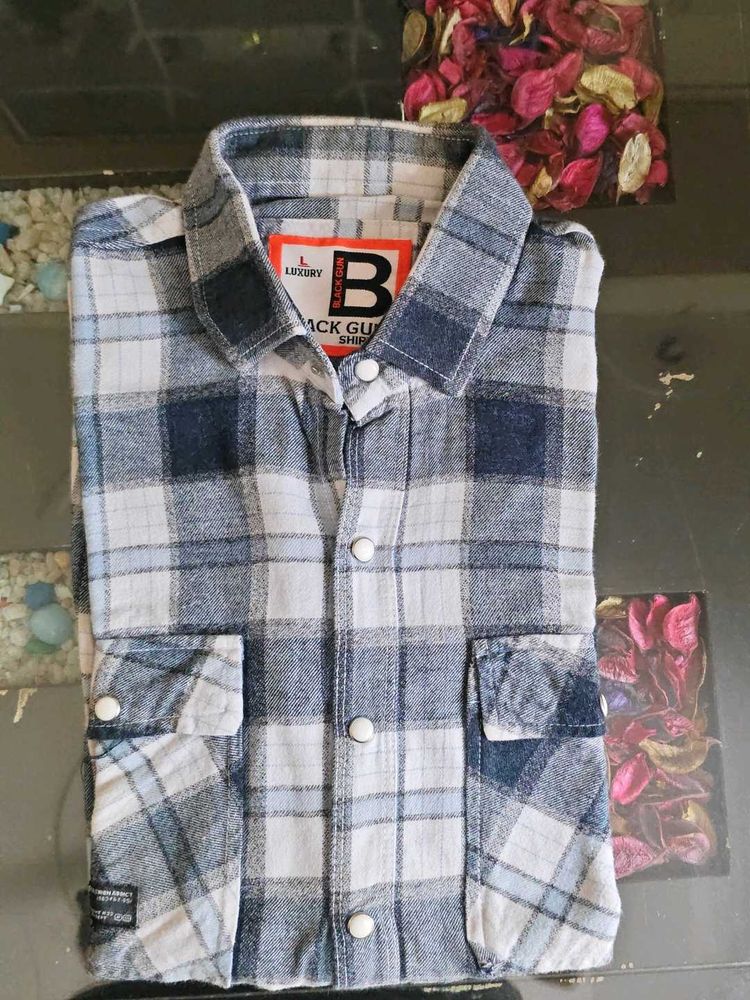 Men's Plaid Flannel Shirt