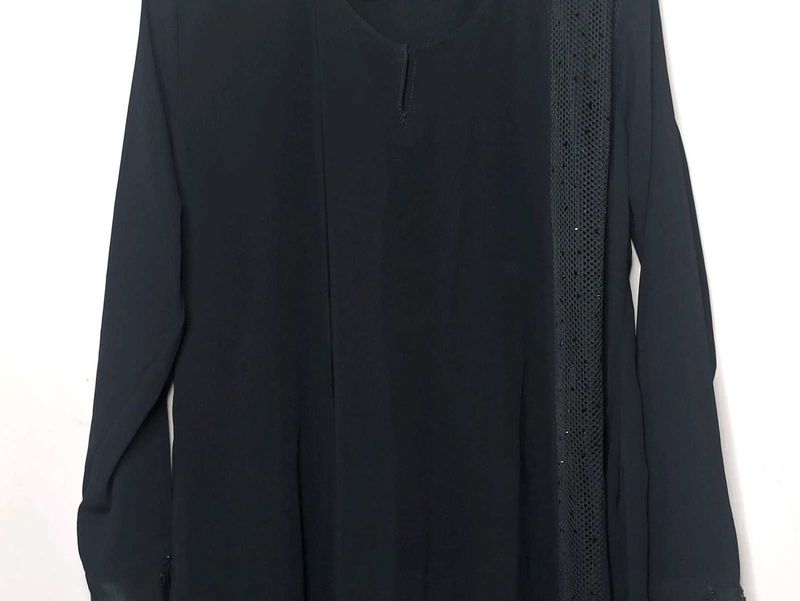 black abaya with pockets | women