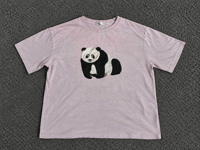 Cute Panda Graphic Tee