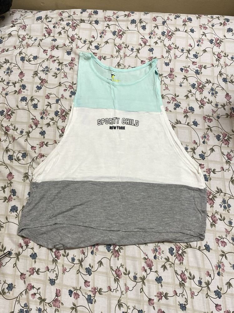 Sporty Child Sleeveless Top