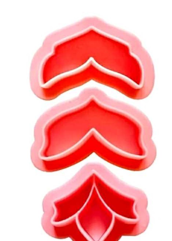 unique shaped clay Cutters for jewellery making