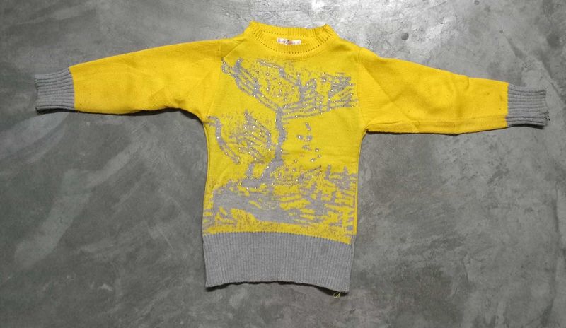 Cute Yellow Sweater