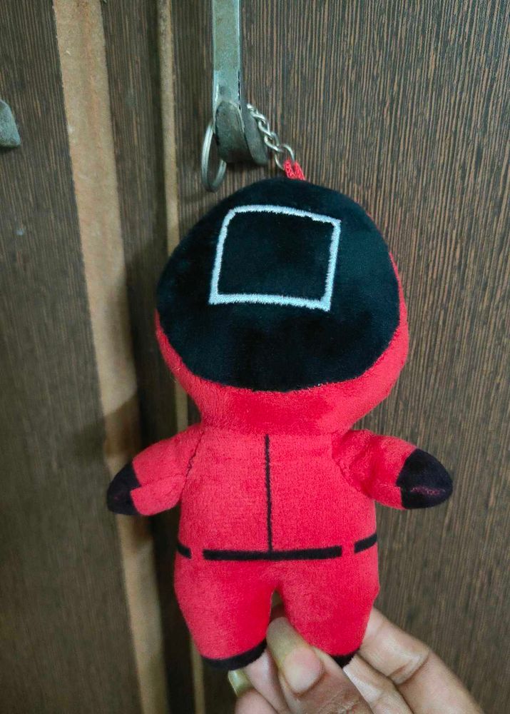 Squid Game Plush Bag Charm And Key Chain