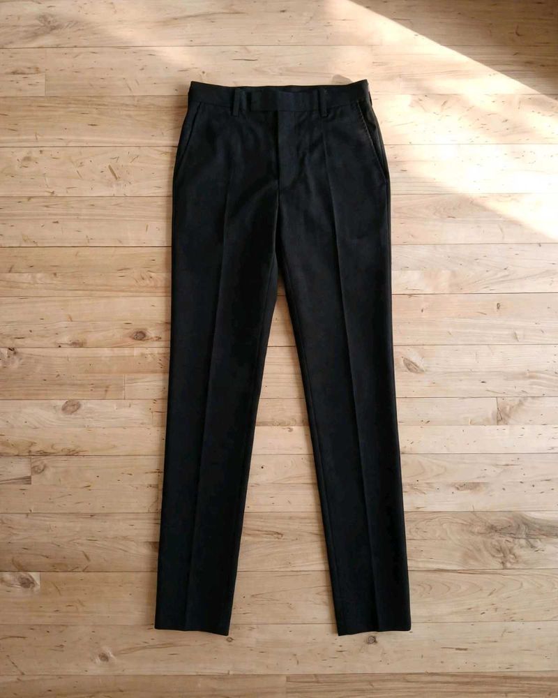 Classic Black Tailored Trousers
