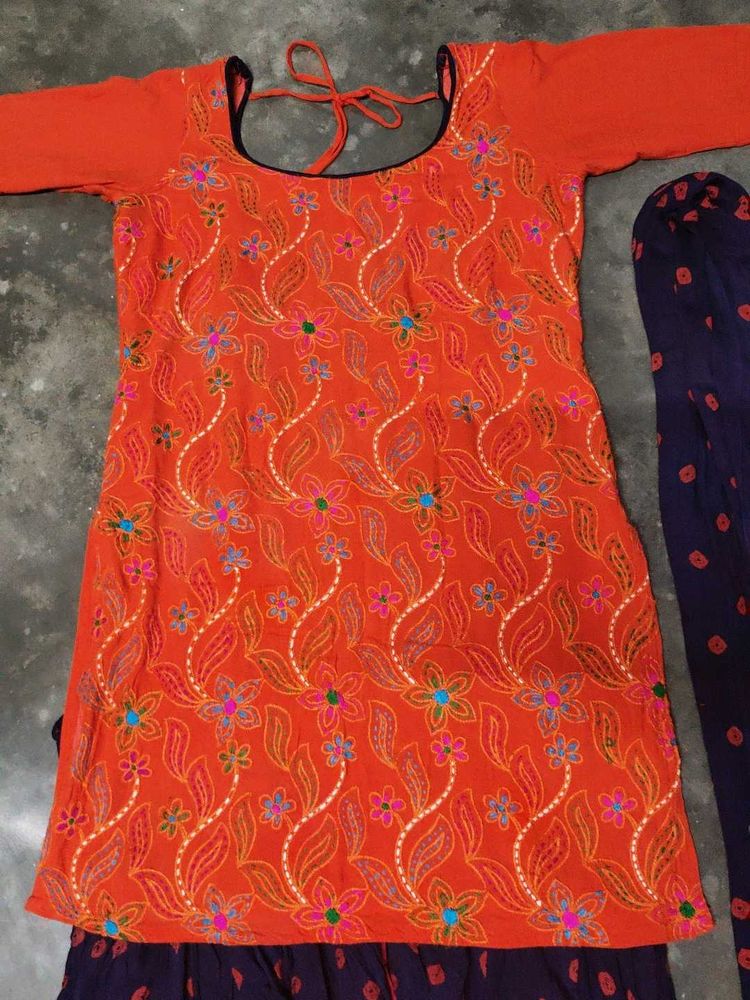 3 pis kurti set