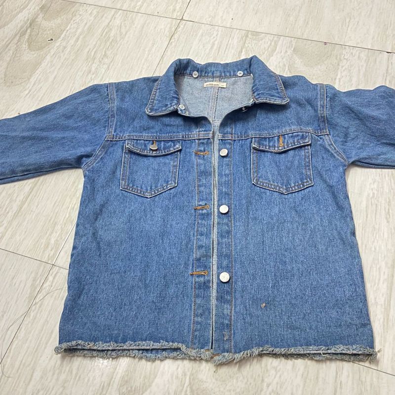 Classic Blue Denim Jacket breathable in summer