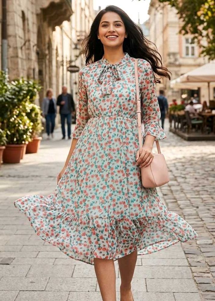 Cute Floral Dress