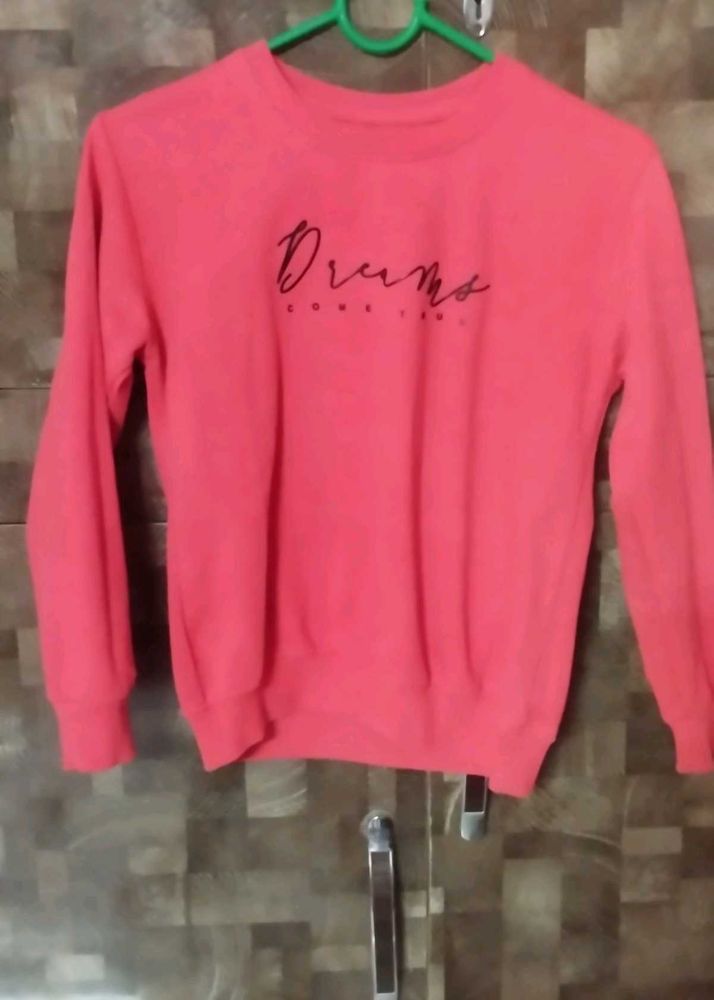 Cute Pink "Dreams Come True" Sweatshirt