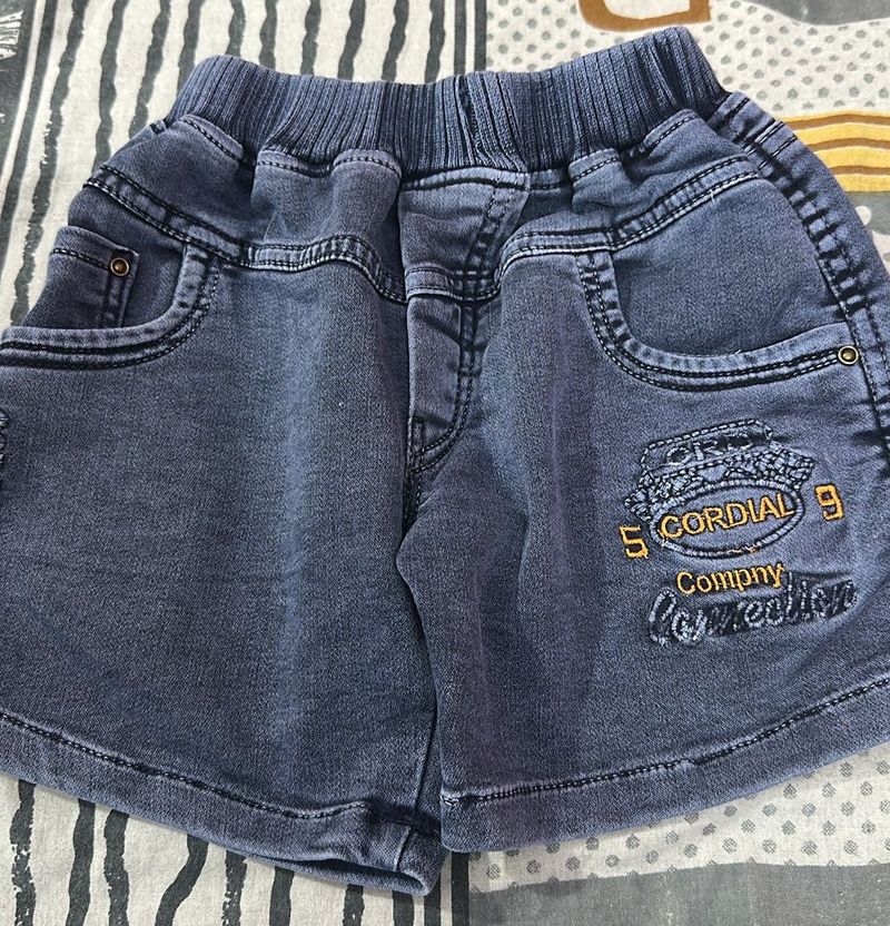 Kids Denim Shorts