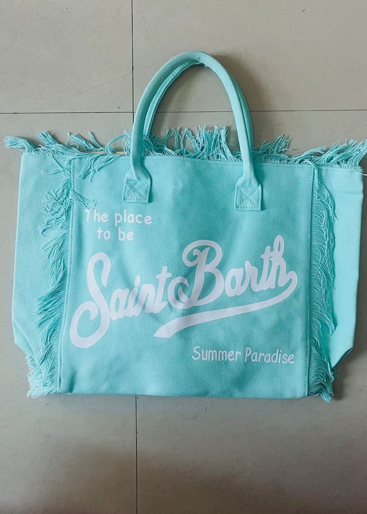 Saint Barth Summer Paradise Tote Bag