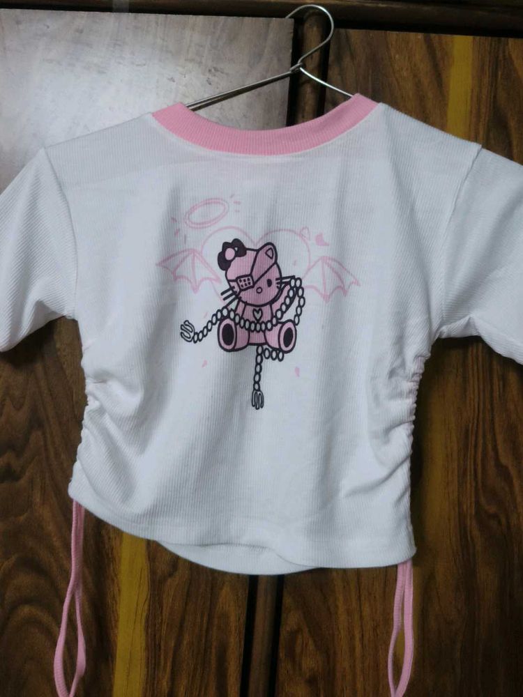 Cute Hello Kitty Graphic Tee