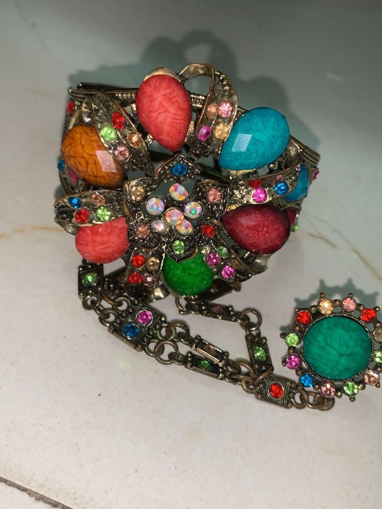 Multi Colour Metal Bracelet