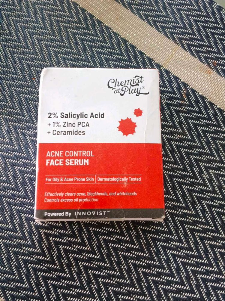 Chemist at Play Acne Control Face Serum