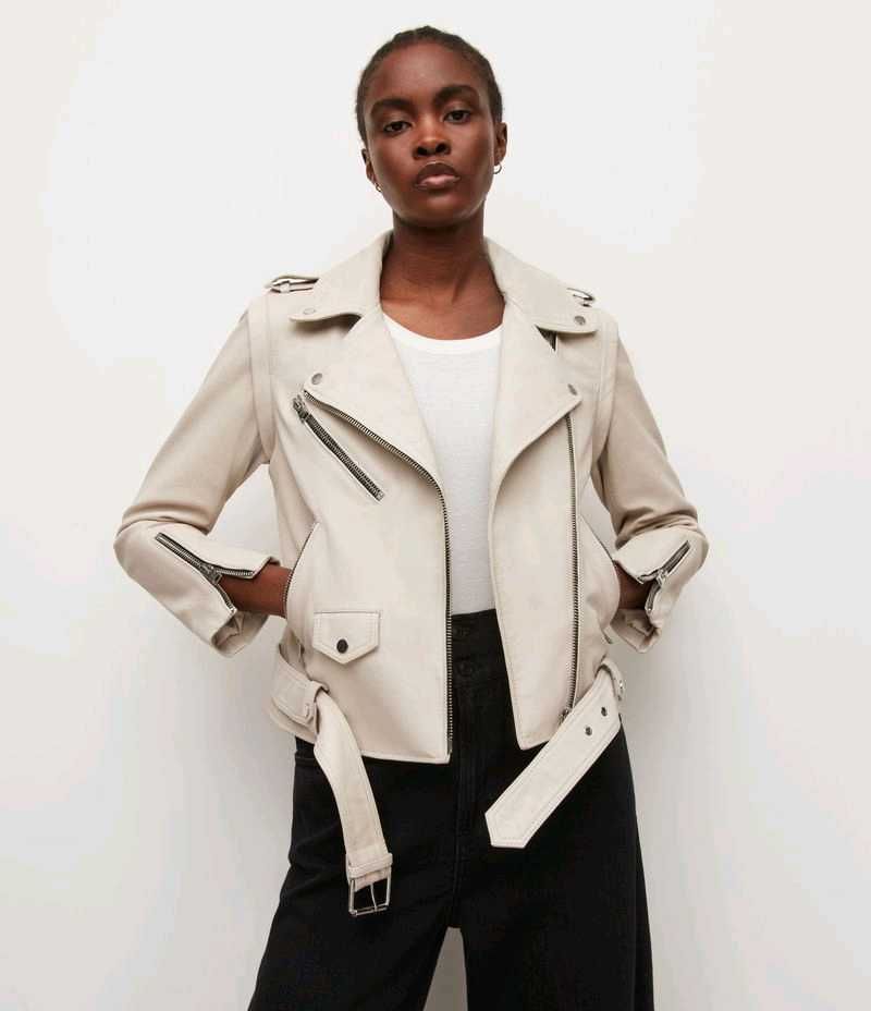 Zara Faux Leather Biker Jacket