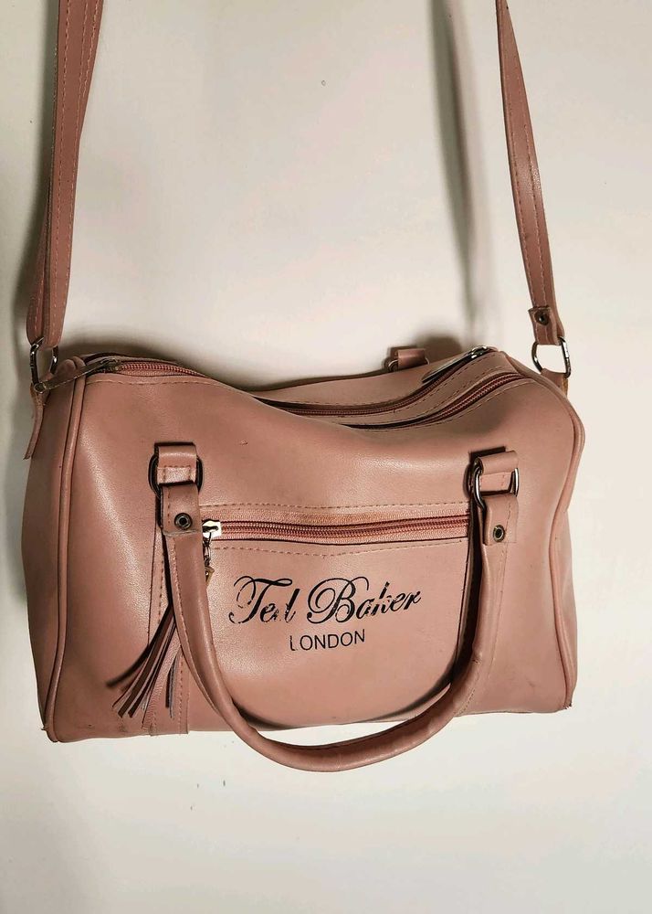 beautiful dusty pink handbag 👜