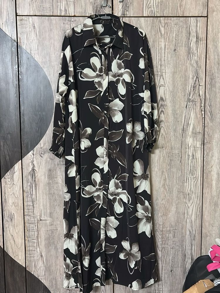 Floral Print Maxi Dress