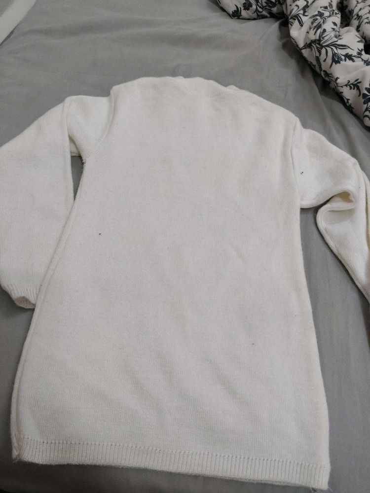 Cream Knit Sweater