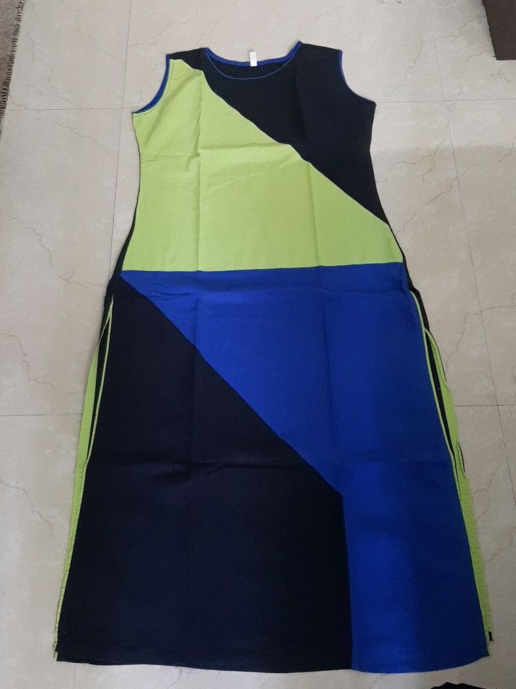 Block Pattern Kurti
