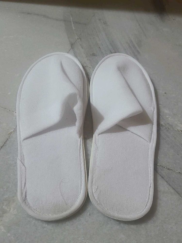 Comfortable White Slippers