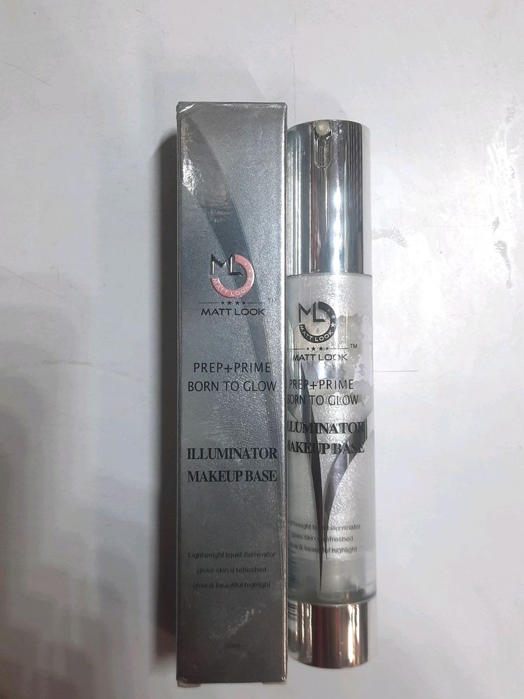 Matt Lock Prep+ Primer Illuminator Make-up Base