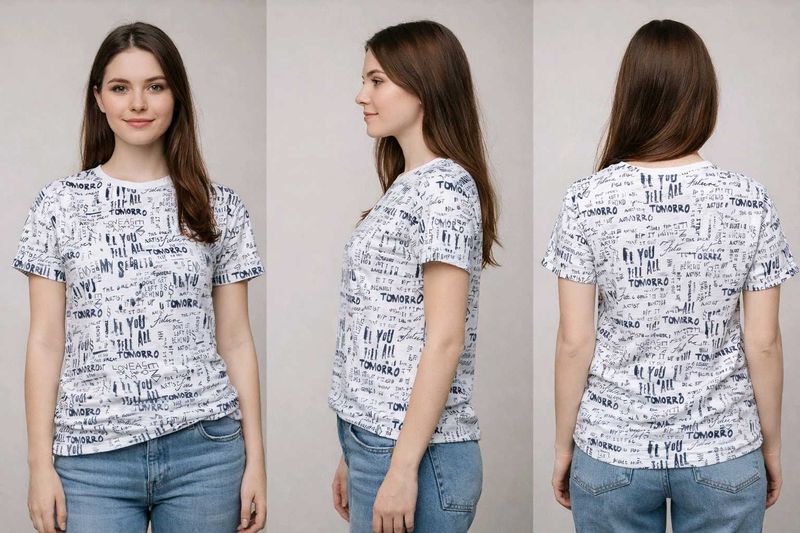 Trendy Printed Women’s T-Shirt | Casual Graphic Te