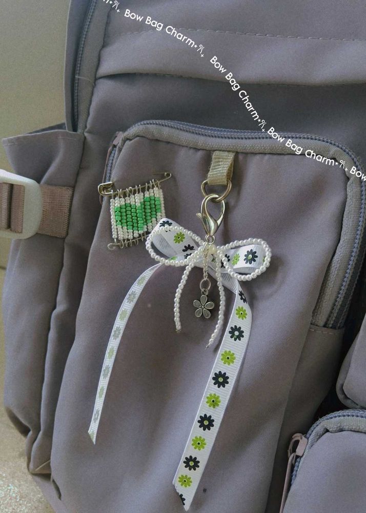 Coquette Bow Keychain / Bag Charm