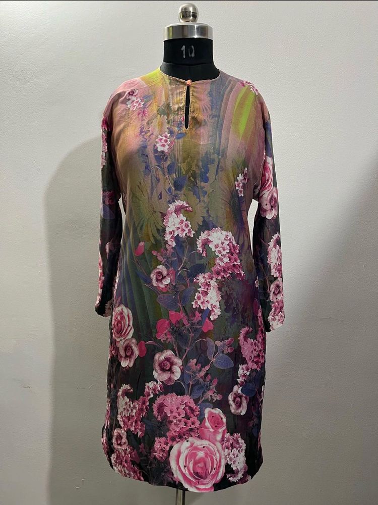 Floral Print Kurti