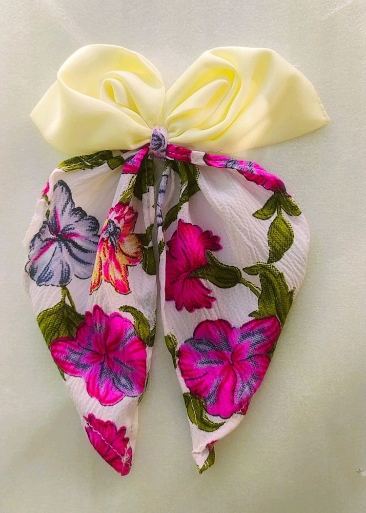 Beautiful Clip Bow /scruncihes (Pack Of 2)