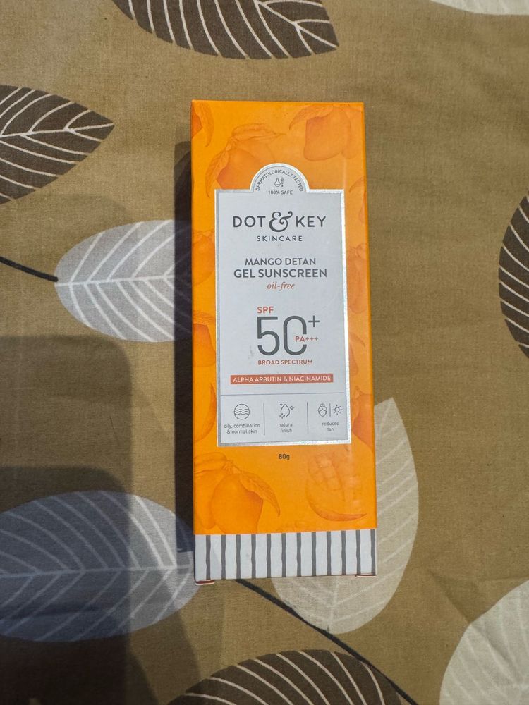 Dot &amp; Key Mango Detan Gel Sunscreen SPF 50+