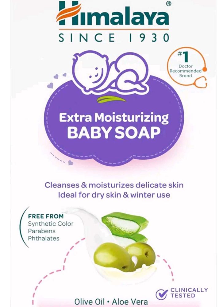 Himalaya Extra Moisturizing Baby Soap