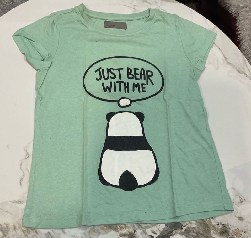 vero moda Cute Panda Graphic Tee