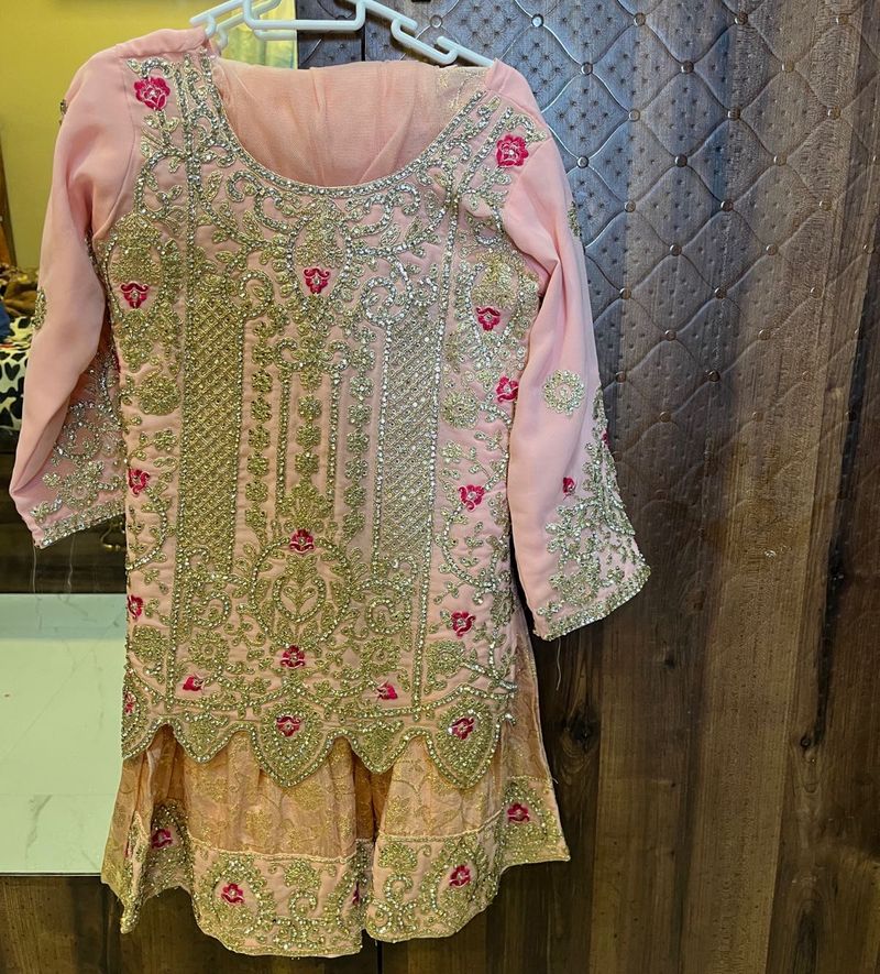 Pakistani Suit For Baby Girl