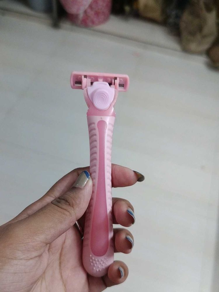 Pink Razor for Smooth Skin