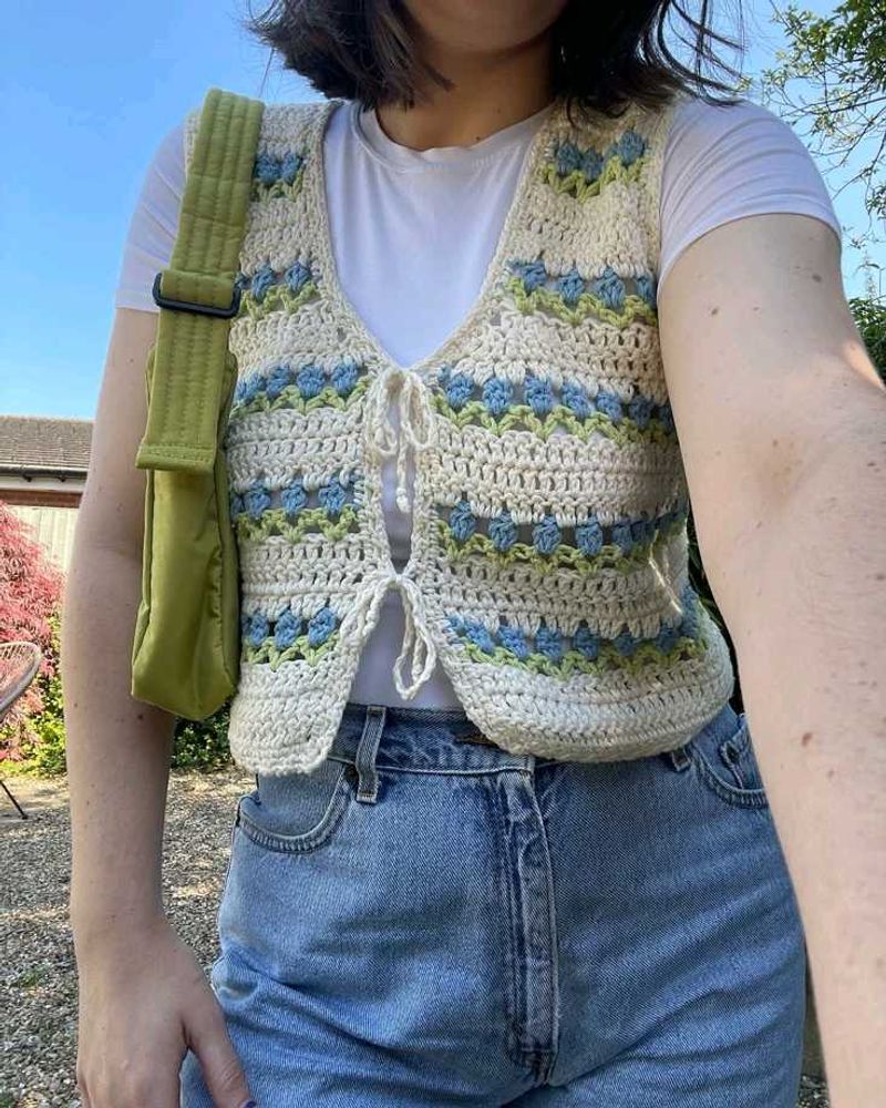 Crochet Tulip Vest