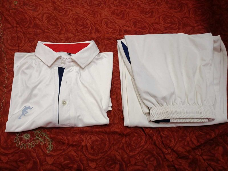 cricket tshirt and lower