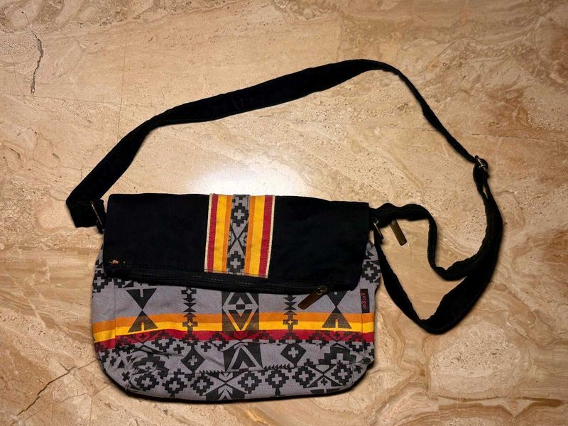 Unique Tribal Print Crossbody Bag