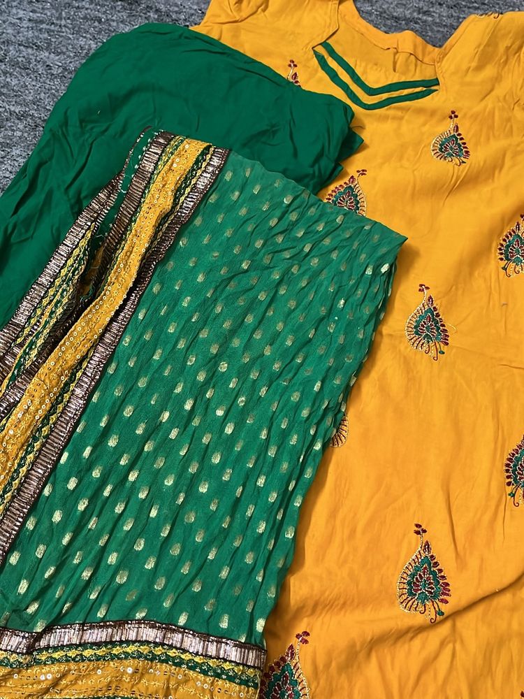 Yellow Suit Set
