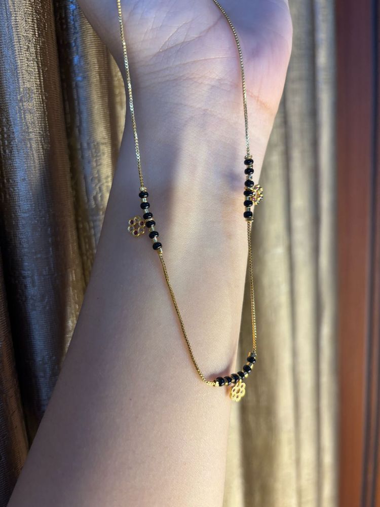 Elegant Gold Mangalsutra anti tarnish