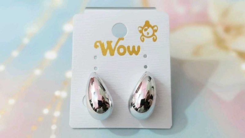 Silver Drop Earrings