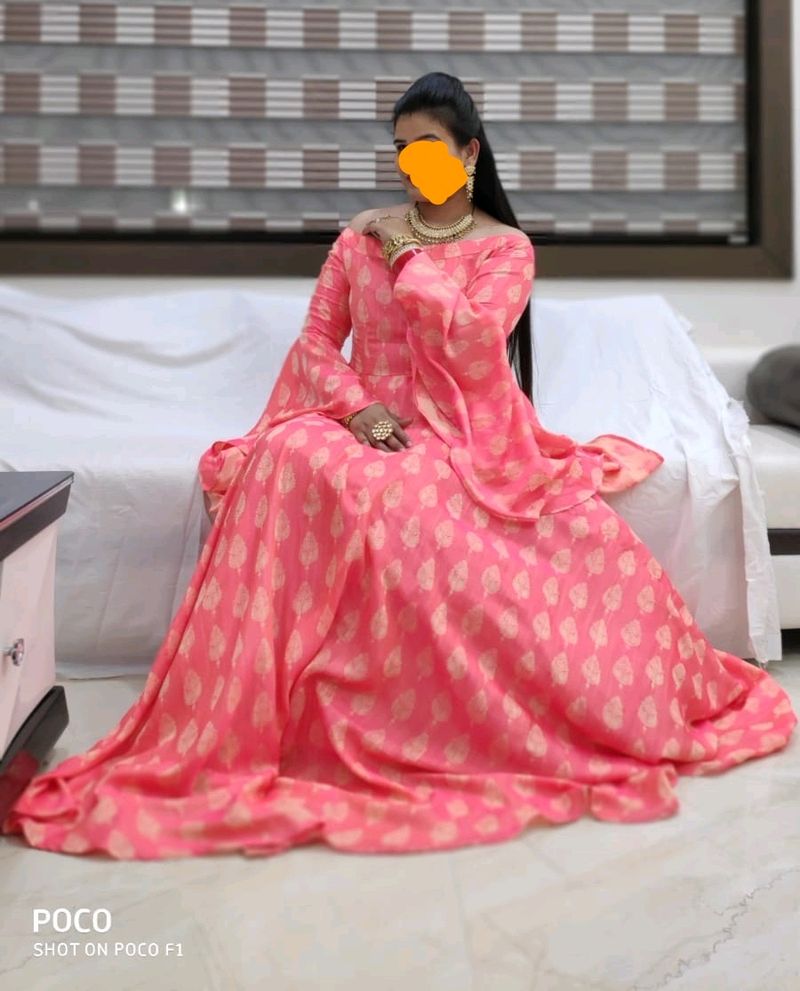 Princess' Look Designer Masline Gown