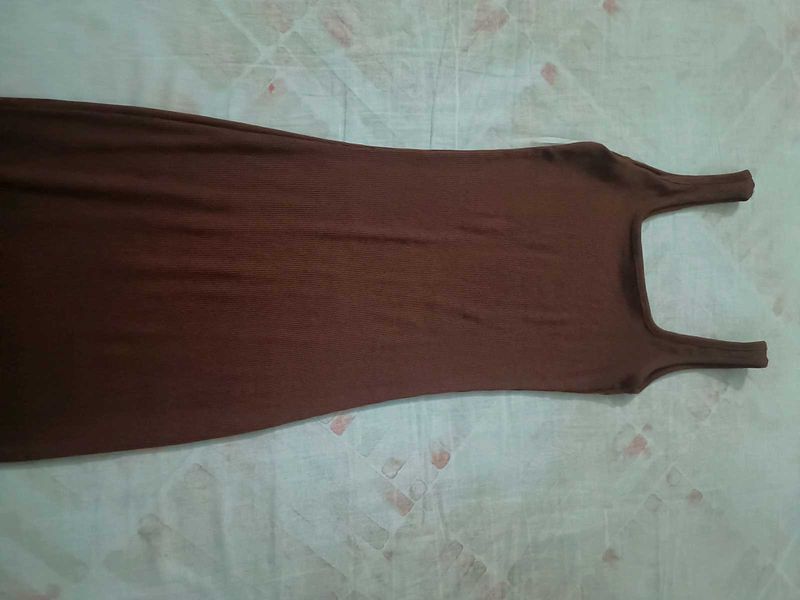 Stylish brown bodycon dress for women